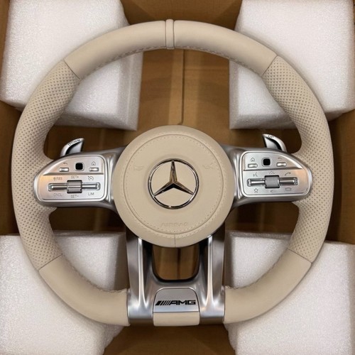 Beige trim steering wheel - steering, for
