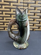 English Majolica Gurgling Fish