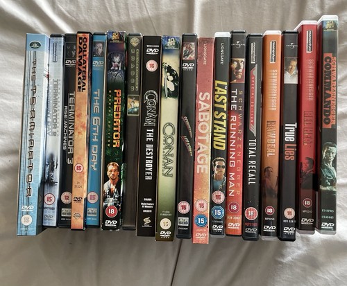 Schwarzenegger dvd bundle - schwarzenegger,