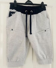 Voi Jeans Women’s Below Knee Fleece Gym Shorts Bottoms Elasticated Waist Size:10