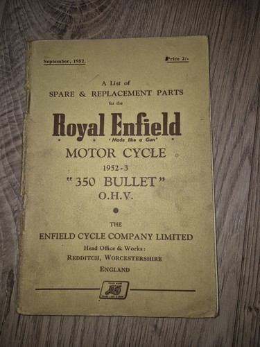 Vintage royal enfield - vintage, spares