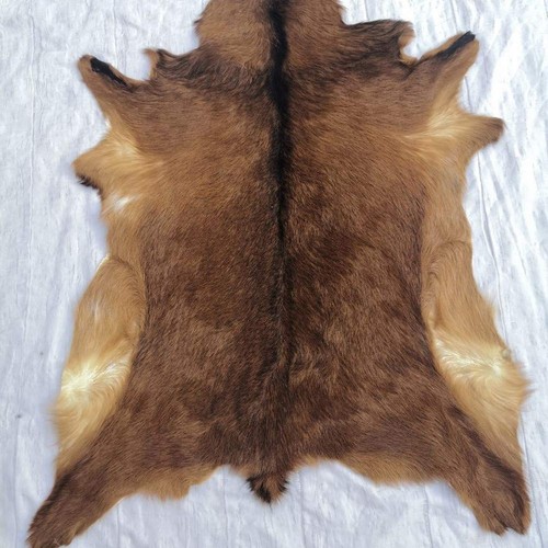 Asuprui red deer hide rug - asuprui,
