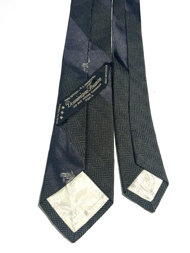 Dominique france tie navy - dominique,