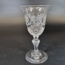Vintage Antique Wine Glass