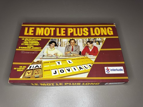 Antique the longest word - word, board