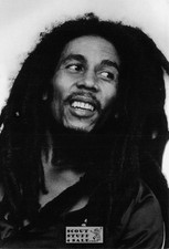 Bob Marley Postcard by
