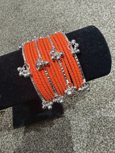 Orange silver metal - orange,