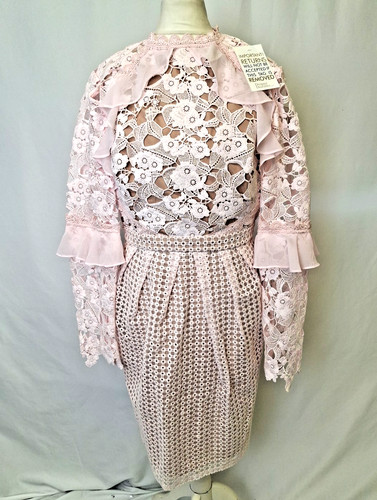 True decadence light pink - pink, lace