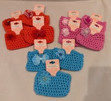 18" Dolls Crocheted Bag for