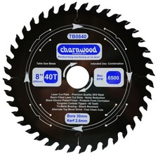 Charnwood TB0840 TCT Saw Blade