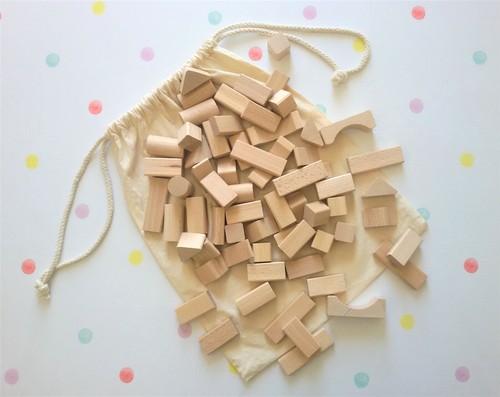 Wooden building blocks - blocks, for
