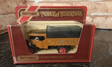 Matchbox Models of Yesteryear, Y27 1922 Foden Steam Lorry, Tate & Lyle - Boxed