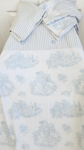 Dunelm blue white toile - dunelm,