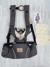 Bebear Grey Baby Carrier by Bebamour Hipseat 0-36 Months