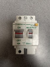 CRABTREE POLESTAR RCBO 16 AMP