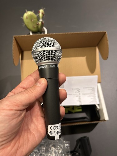 Shure sm58 lce - high, output