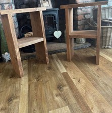 Handmade Wooden Bedside Tables 