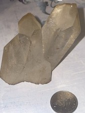 Clear Quartz 2 Point Cluster Healing Record Keeper