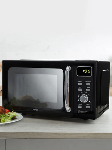 Tower black 20l 800w - tower,