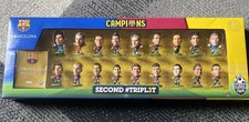 BARCELONA FC SoccerStarz 18 FIGURE SET . LTD AND NUMBERED EXCELLENT CONDITION 