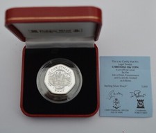 50p 1993 Isle of Man Christmas