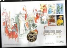 COIN/STAMP COVER QEII 2002