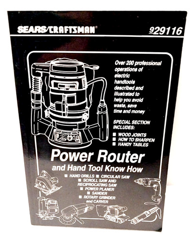 Sears craftsman power router - craftsman,