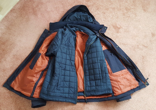 Mantaray padded jacket - jacket, navy
