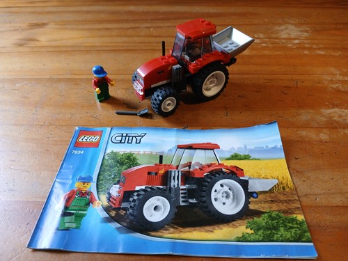Lego city tractor - lego, city: