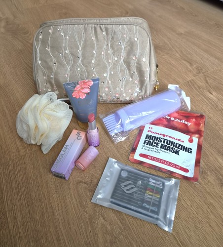 Organza cosmetics bag - bag,, matte
