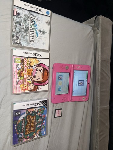 Nintendo 3ds pink handheld - pink,