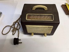 Vintage Bakelite Marconi valve radio