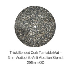 Turntable platter mat cork - turntable, /