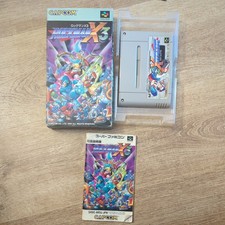 Rockman X3 Megaman BOXED SNES Super Famicom Japan