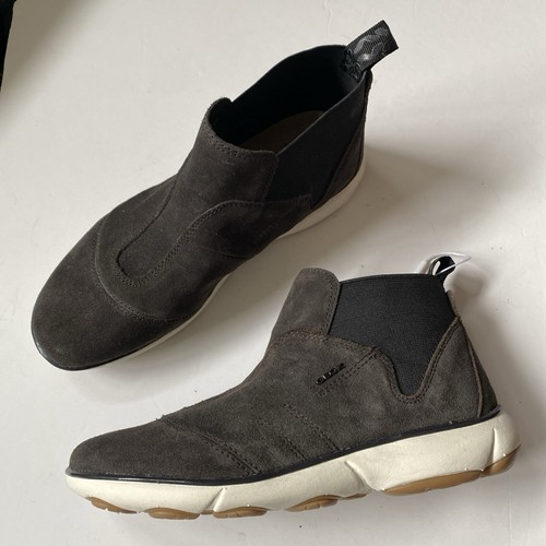 Geox ladies dark grey suede - ladies,