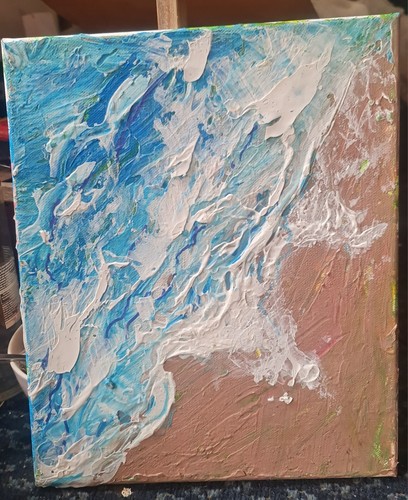 Beach and sand painting canvas - and,