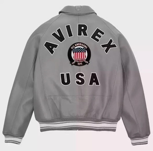 Men avirex usa grey - avirex,