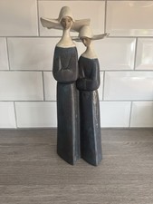 Rare Vintage Lladro 'Nuns'