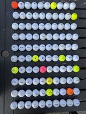100 Golf balls - Inc Titleist