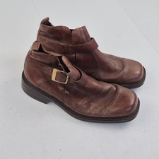 CLARKS Boots 8.5 Brown Mens