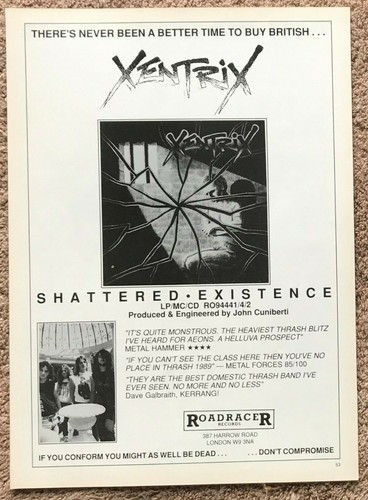 Xentrix shattered existence - shattered,