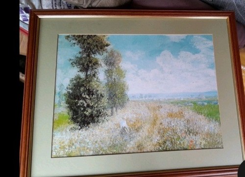 Claude monet photo meadow - claude,