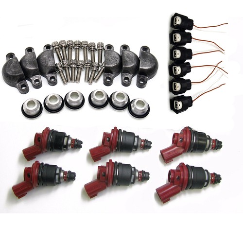 6pcs fuel injectors turbo - injectors,