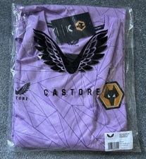 Wolverhampton Wanderers GK Away Shirt 2022/23. Castore Size Large NWT