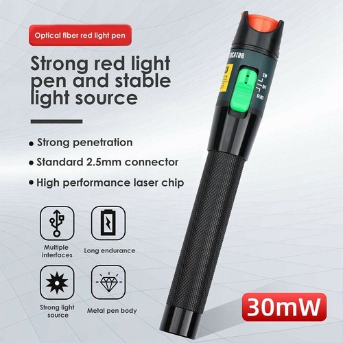 Light pen visual fault locator - visual,