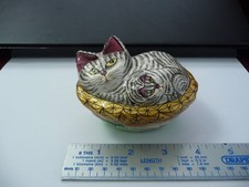 Paper Mache Trinket Box
