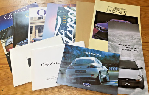 Various ford brochures orion - ford, brochures,