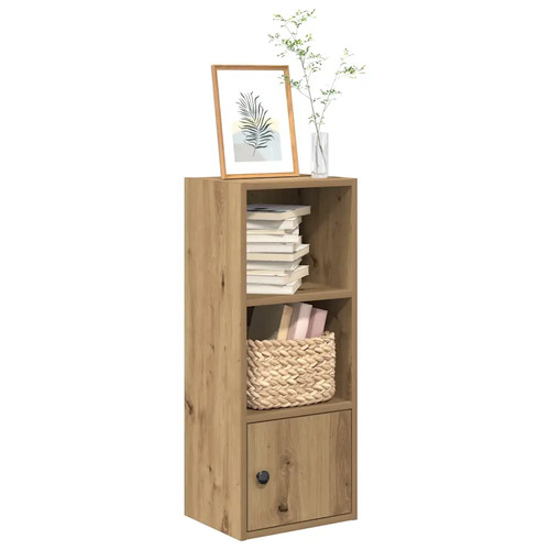 Bookcase artisan oak - oak, 31x24x77