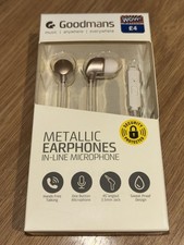Goodmans Metallic Earphones