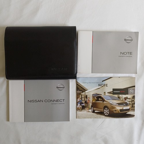 Nissan note owners manual - nissan,